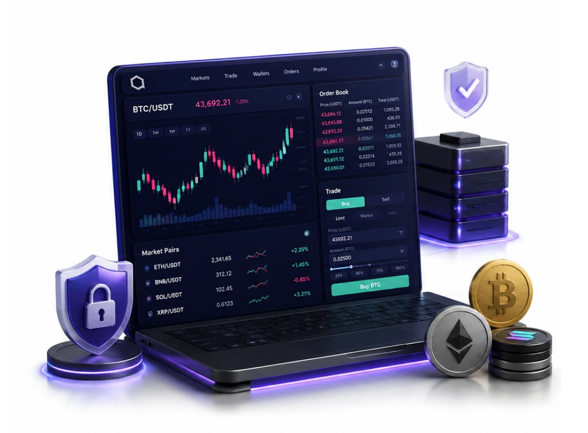 Centralized Cryptocurrency Exchange Platform