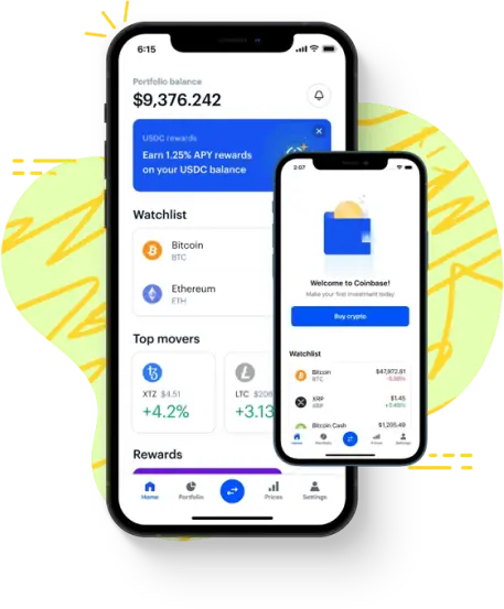 coinbase clone app development